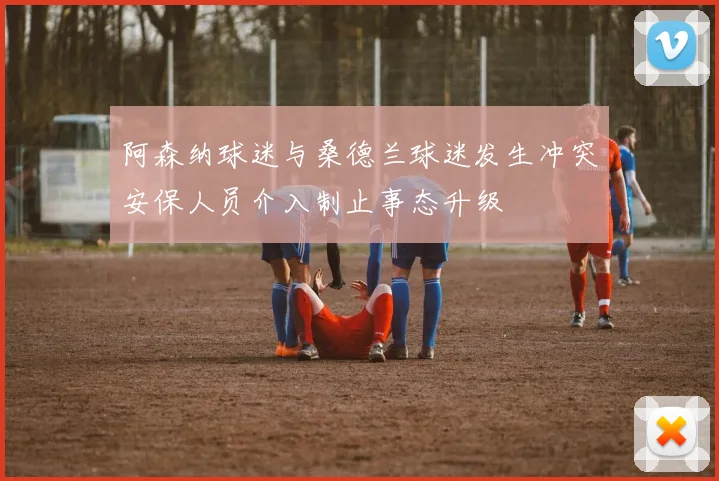 阿森纳球迷与桑德兰球迷发生冲突安保人员介入制止事态升级